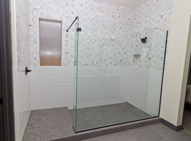 Tile Patterns in Modern Showers